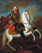 Louis de Silvestre Portrait of August II the Strong oil painting